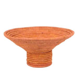 Accents |   Seratonia Peach Pedestal Bowl Accents Accents