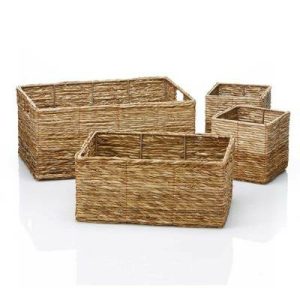 Baskets |   Badam Storage Baskets – Set of 4 Baskets Baskets