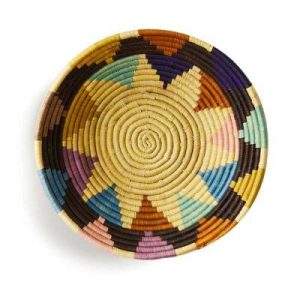 Baskets |   Makali Sunburst Raffia Basket Baskets Baskets