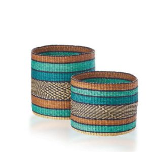 Baskets |   Ocean Nesting Baskets – Set of 2 Baskets Baskets