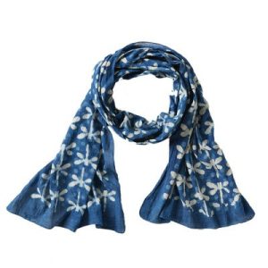 Bees & Blooms |   Dragonfly Dabu Scarf Bees & Blooms Bees & Blooms