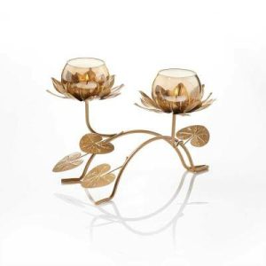 Bees & Blooms |   Gildani Blossom Candle Holder Accents Accents