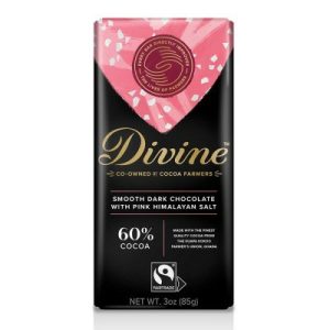 Chocolate |   60% Dark with Pink Himalayan Salt Large Bar Case Chocolate Chocolate