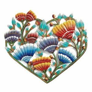 Decor |   Blooming Heart Wall Art Bees & Blooms Bees & Blooms