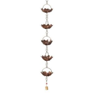 Decor |   Lotus Rain Chain Decor Decor