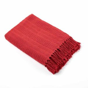 Eco Living |   Red Rethread Throw Eco Living Eco Living