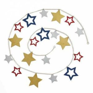 Garlands |   Americana Star Garland Decor Decor