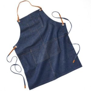 Kitchen Textiles |   Danay Denim & Leather Full Apron Kitchen Kitchen Textiles