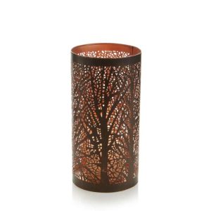 Lanterns & Candles |   Large River Birch Lantern Home Lanterns & Candles