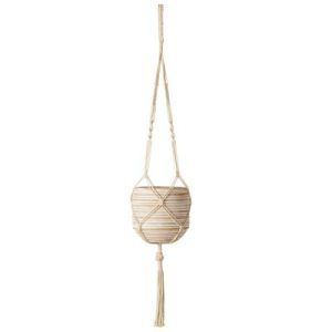 Planters & Tools |   Spiral Macrame Plant Hanger Garden Planters & Tools