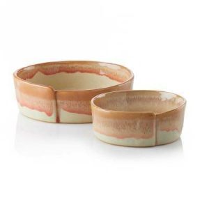 Serveware |   Canyon Edge Slab Bowls – Set of 2 Kitchen Serveware