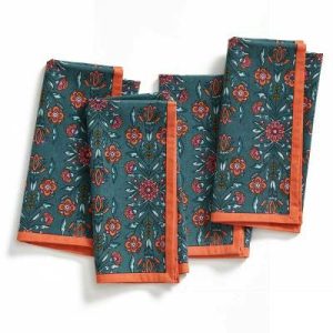 Table Textiles |   Botanica Napkins – Set of 4 Kitchen Table Textiles