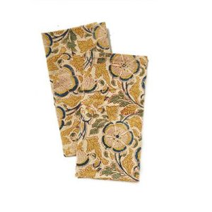 Table Textiles |   Kalamkari Meadow Napkins – Set of 2 Kitchen Table Textiles