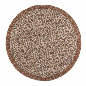 Table Textiles |   Sitara Vine Round Tablecloth Kitchen Table Textiles