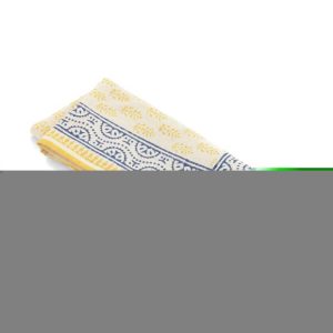 Table Textiles |   Sunny Sanganer Napkins – Set of 2 Kitchen Table Textiles