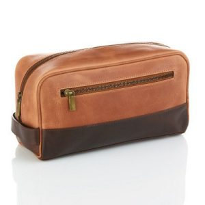 Travel & Totes |   Copper & Chestnut Leather Dopp Bag Fashion Travel & Totes