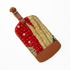 Travel & Totes |   Kantha Luggage Tag Eco Living Eco Living