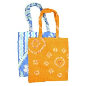 Travel & Totes |   Upcycled Sari Totes – Set of 2 Fashion Travel & Totes