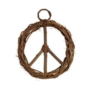 Wall Art |   Peace Wreath Home Wall Art