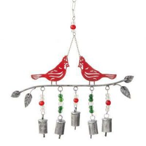 Wind Chimes |   Cardinal Companions Wind Chime Garden Wind Chimes