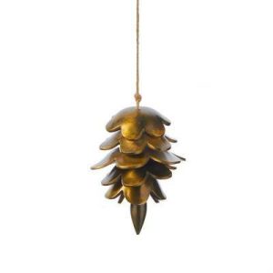 Wind Chimes |   Metal Pinecone Chime Garden Wind Chimes