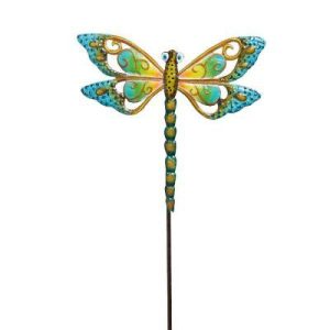 Decor |   Dragonfly Metal Art Bees & Blooms Bees & Blooms