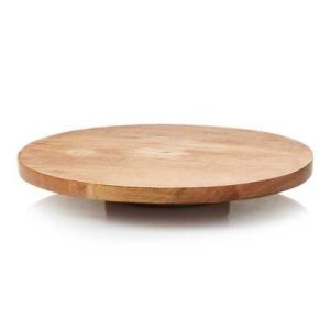 Serveware |   Acacia Wood Lazy Susan Kitchen Serveware